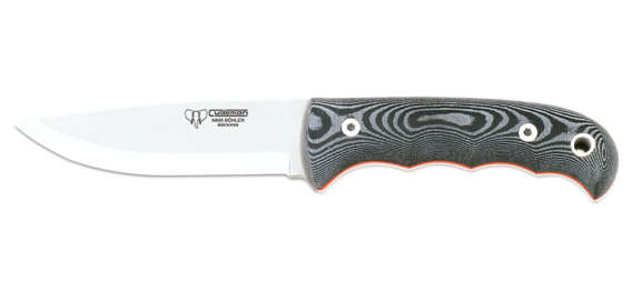 SURVIVAL - LAME 110MM - MANCHE MICARTA - ETUI CUIR