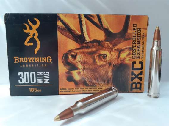 BROWNING MUNITIONS 300WM BXR 185GR