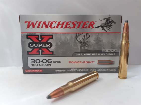WINCHESTER MUNITIONS CAL 30-06 150GR POWER POINT (X20)