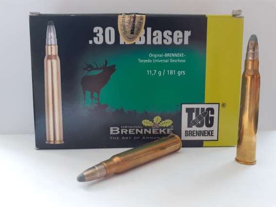 BRENNEKE MUNITIONS TUG 30R BLASER 181GR