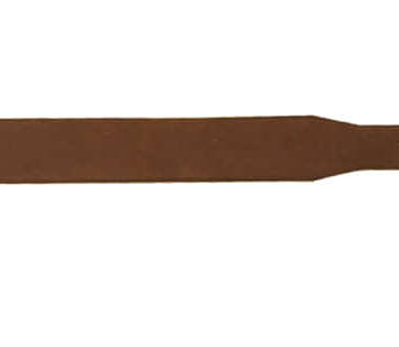 BRETELLE CUIR GRAS BOUTON