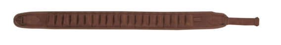 CARTOUCHIERE DAIM VELOURS MARRON A TUBES - COUNTRY SELLERIE