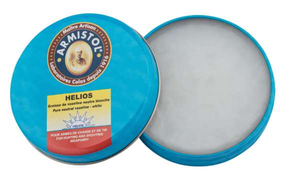 BOITE DE GRAISSE DE VASELINE NEUTRE BLANCHE HELIOS