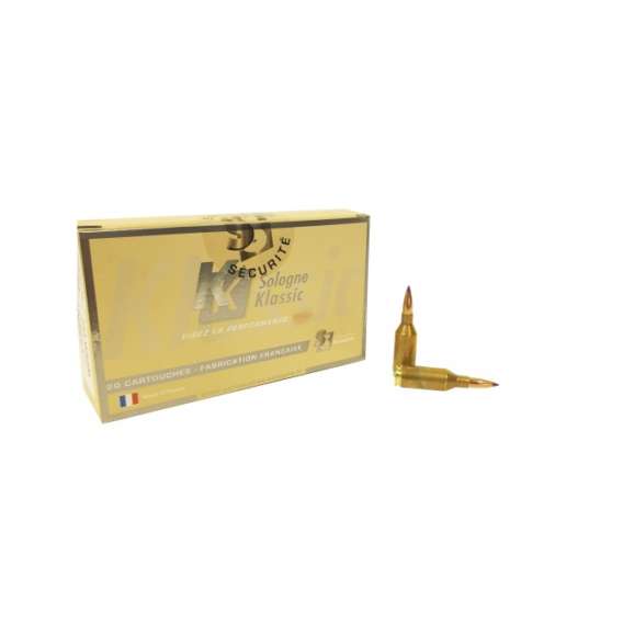 MUNITIONS SOLOGNE 243 WSSM NOSLER 95GR