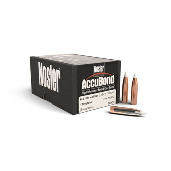 NOSLER OGIVES CAL 6,5MM 130 GR (X50)