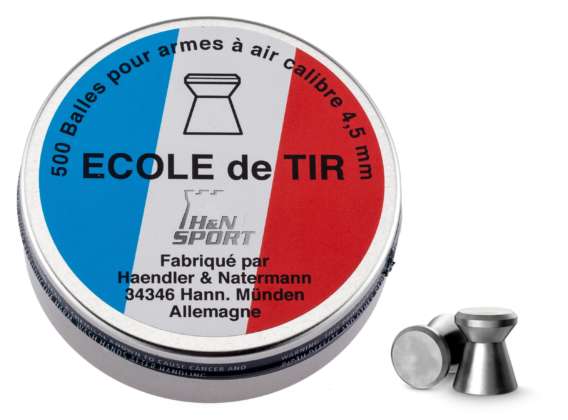 PLOMBS ''ECOLE DE TIR'' CAL. 4,5 MM