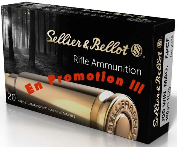 300 WIN, SELLIER BELLOT, 180 GRS(X20)