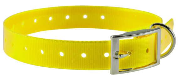 COLLIER EN TPU 600*25*2.5 YELLOW 25 MM X 600 MM