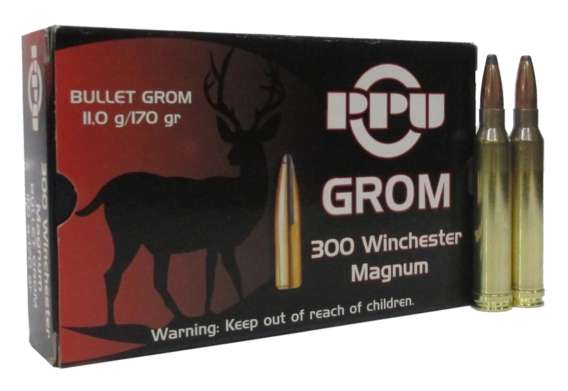 MUNITIONS PRVI PARTIZAN 300 WIN MAG 170G GROM A-37