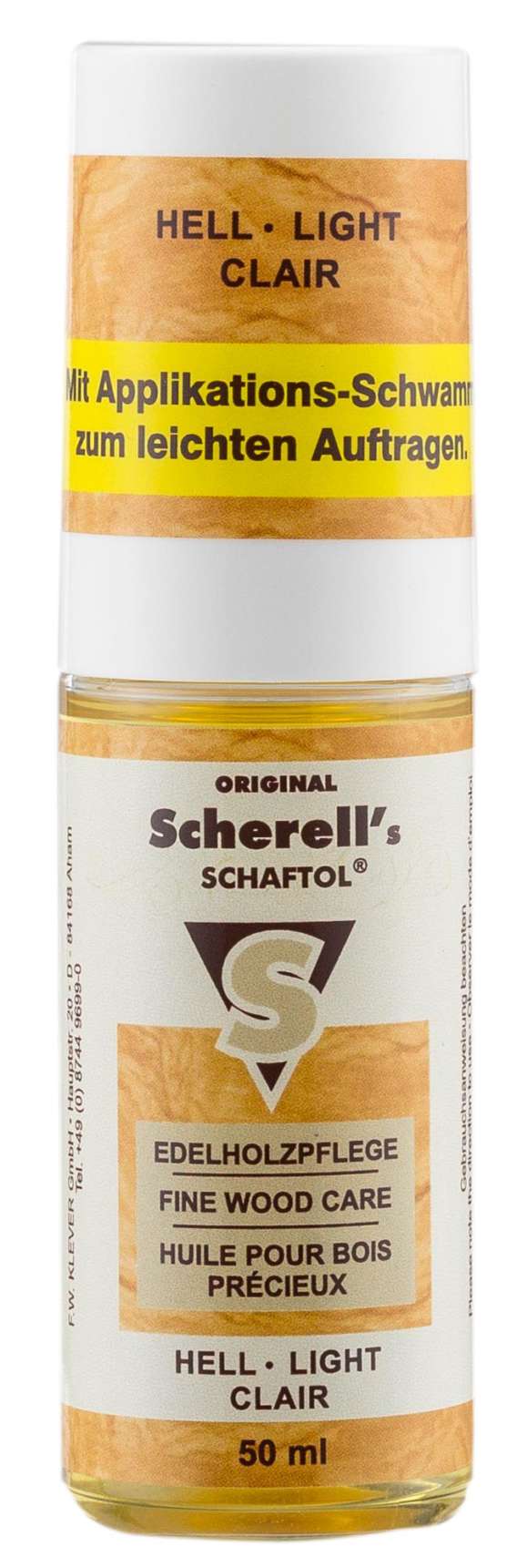 HUILE POUR BOIS TEINTE CLAIR - SCHAFTOL – Image 3