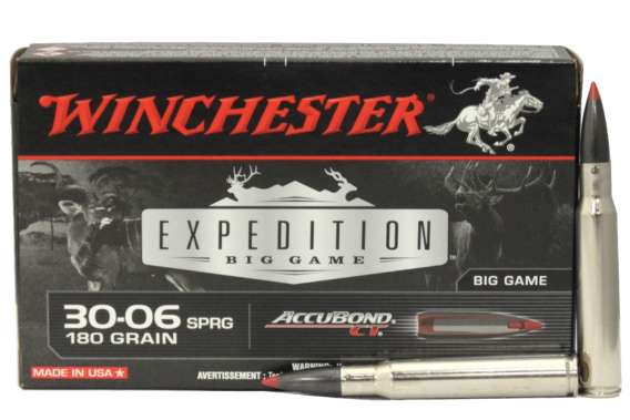 WINCHESTER MUNITIONS CAL 30-06 ACCUBOND 180GR (X20)
