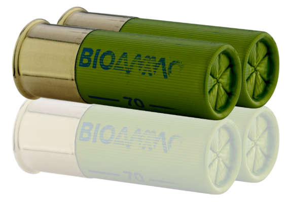 CARTOUCHES BIO AMMO ALLIAGE, CAL12/70 PLOMB 5, CHARGE 27, X25 – Image 3