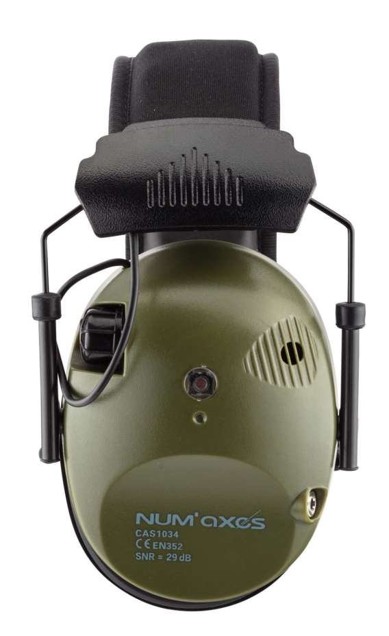 CASQUE ANTIBRUIT ELECTRONIQUE BRUIT KAKI NUM'AXE – Image 5
