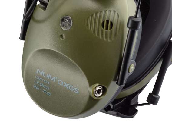 CASQUE ANTIBRUIT ELECTRONIQUE BRUIT KAKI NUM'AXE – Image 8