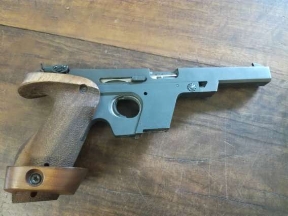 OCCASION PISTOLET WALTHER OSP, 22 SHORT, CANON 14.6 CM