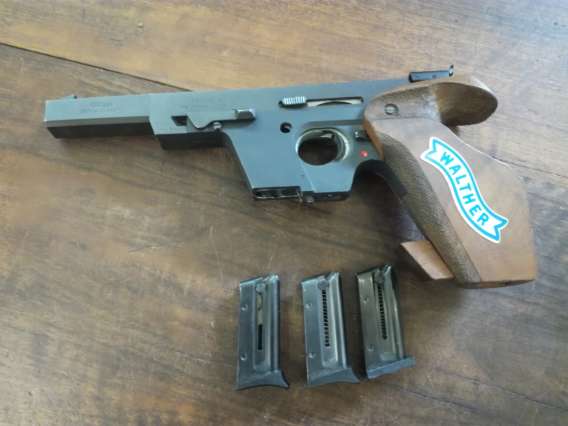 OCCASION PISTOLET WALTHER OSP, 22 SHORT, CANON 14.6 CM – Image 4