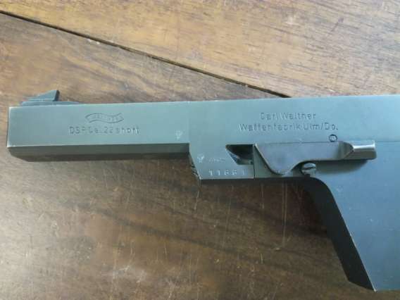 OCCASION PISTOLET WALTHER OSP, 22 SHORT, CANON 14.6 CM – Image 3