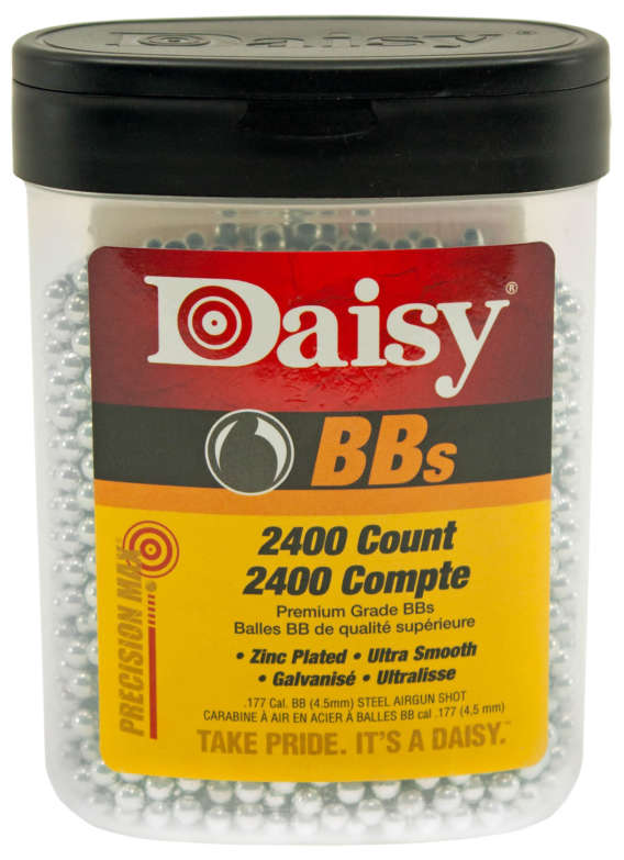 BOITE DE 2400 BB'S ACIER CAL. 4.5 MM DAISY