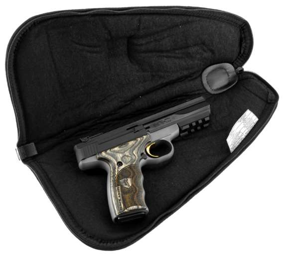 PISTOLET BUCK MARK MICRO BLACK LABEL THREADED, 22 LR, FILETE 1/2X20 – Image 2