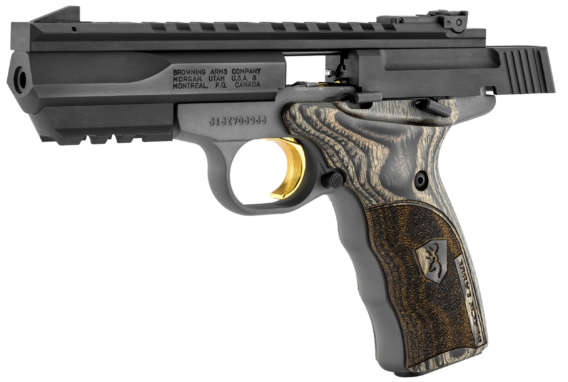 PISTOLET BUCK MARK MICRO BLACK LABEL THREADED, 22 LR, FILETE 1/2X20 – Image 9