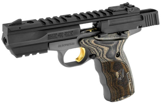 PISTOLET BUCK MARK MICRO BLACK LABEL THREADED, 22 LR, FILETE 1/2X20 – Image 8