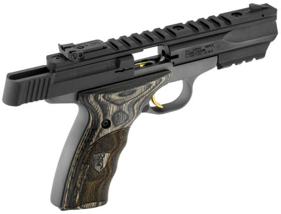 PISTOLET BUCK MARK MICRO BLACK LABEL THREADED, 22 LR, FILETE 1/2X20 – Image 7