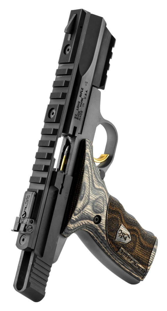 PISTOLET BUCK MARK MICRO BLACK LABEL THREADED, 22 LR, FILETE 1/2X20 – Image 6