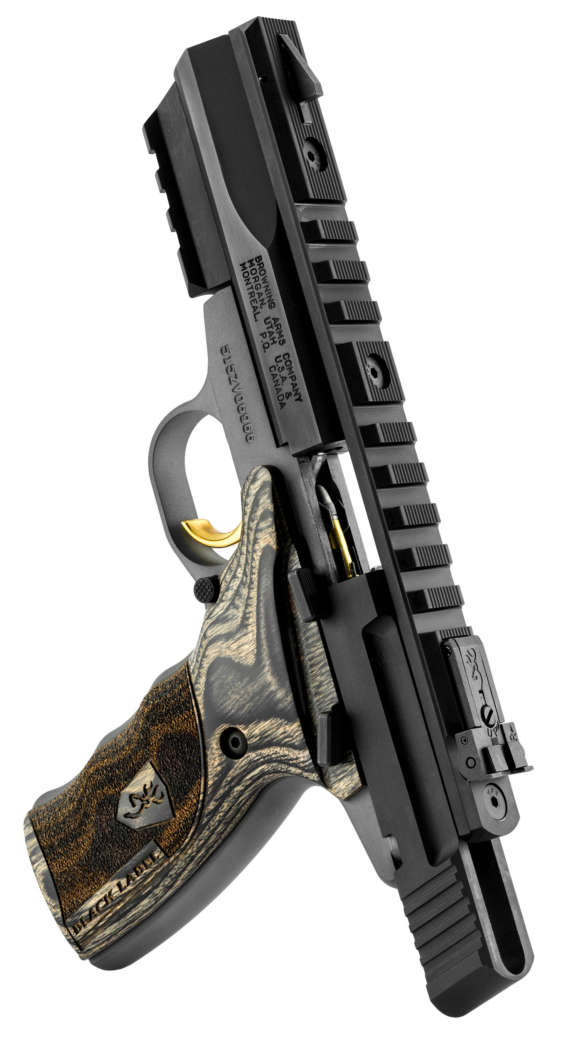 PISTOLET BUCK MARK MICRO BLACK LABEL THREADED, 22 LR, FILETE 1/2X20 – Image 5