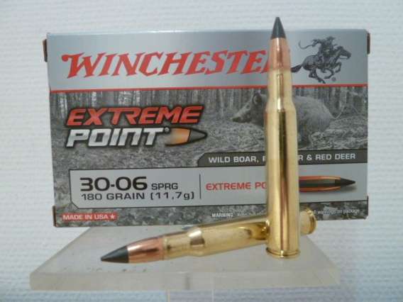 WINCHESTER MUNITIONS CAL 30-06 EXTREME POINT 180GR