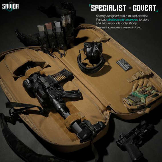 SAC A DOS SAVIOR COVERT 30" RIFLE CASE COULEUR TAN – Image 2