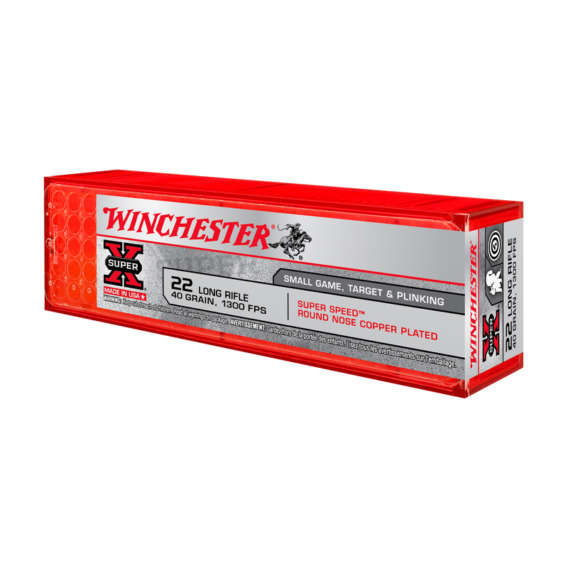 MUNITIONS WINCHESTER 22LR SUPER X CP 40GR X100