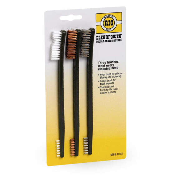 SET DE 3 BROSSES DE NETTOYAGE TYPE BROSSE A DENT
