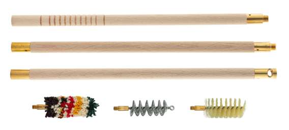 SET DE NETTOYAGE BAGUETTE BOIS CAL 16 – Image 2