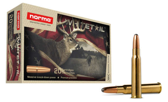 MUNITIONS NORMA WHITETAIL 8X57 JRS 196 GRS