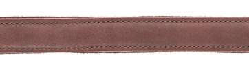 BRETELLE CARABINE EN CUIR DOUBLE BOUCLE -
