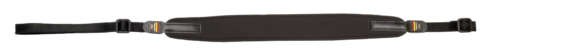 BRETELLE DROITE NEOPRENE NOIR POUR CARABINE A BOUCLE STANDARD - NIGGELOH