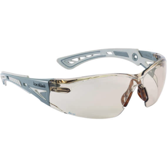 LUNETTES BOLLE RUSH+ COPPER PLATINIUM BRANCHES GRISES