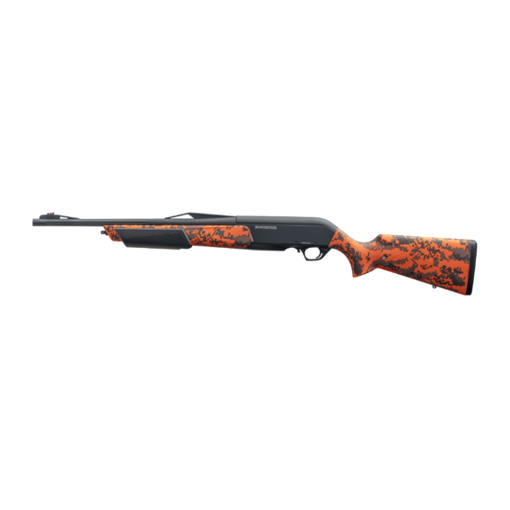 CARABINE WINCHESTER SXR2 PUMP TRACKER CAMO ORANGE, CALIBRE 9.3X62, CANON 47 CM – Image 4