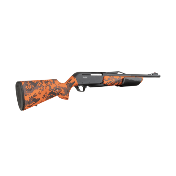 CARABINE WINCHESTER SXR2 PUMP TRACKER CAMO ORANGE, CALIBRE 9.3X62, CANON 47 CM – Image 2