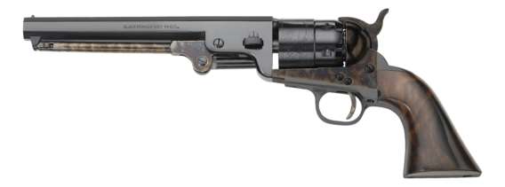 REPLIQUE REVOLVER PIETTA COLT 1851 NAVY YANK LONDON ACIER GRAVE CAL.44 PN