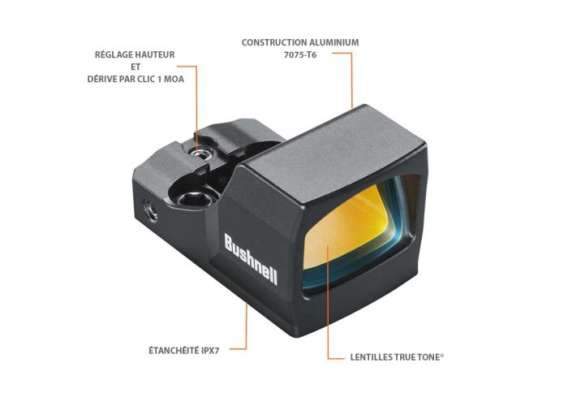 POINT ROUGE BUSHNELL RXC 200 PANORAMIQUE 1X21 6 MOA – Image 5