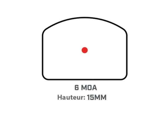 POINT ROUGE BUSHNELL RXC 200 PANORAMIQUE 1X21 6 MOA – Image 3