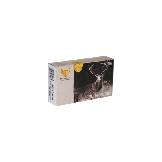 MUNITIONS FOX BULLETS SANS PLOMB, 300 WIN 180 GRS X20