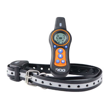 COLLIER DE DRESSAGE ROG DTC300M, BIP SONORE, VIBRATION ET IMPULSION ELECTRIQUE