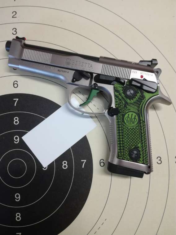 PISTOLET BERETTA 92X PERFORMANCE DEFENSIVE 9MM PARA AVEC DETENTE ET PLAQUETTES V