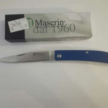 COUTEAU MASERIN E.D.C. MICARTA BLEU