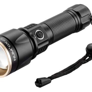 LAMPE TACTIQUE RECHARGEABLE NUM'AXES LED 1000 LUME