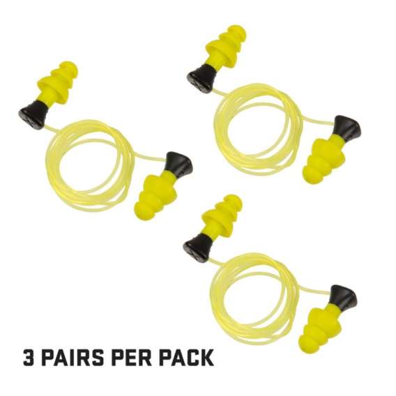 BOUCHONS D'OREILLES ALLEN SUR CORDON X 3 PAIRES – Image 2