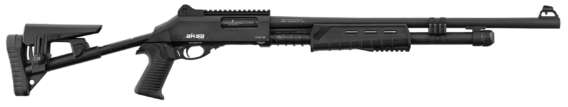 FUSIL A POMPE AKSA, CALIBRE 12/76, CANON 61 CM 4+1 COUPS, CROSSE FIXE – Image 2