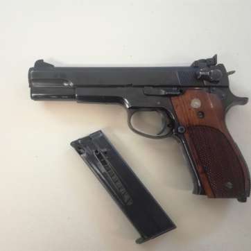 SMITH et WESSON MOD 52 38 SPL WAD CUT
